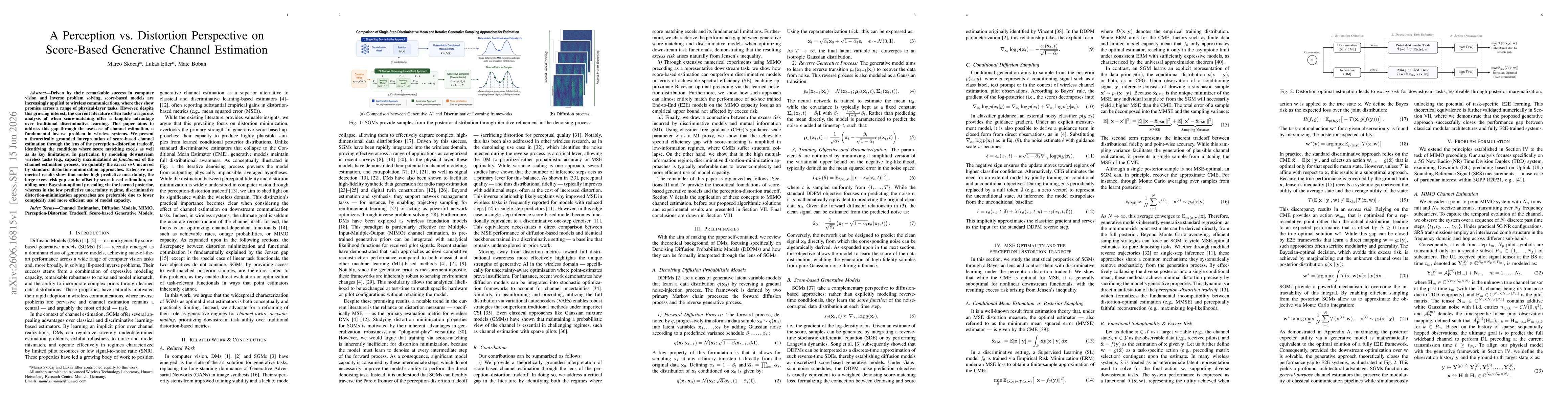 Thumbnail for A Perception vs. Distortion Perspective on Score-Based Generative Channel Estimation