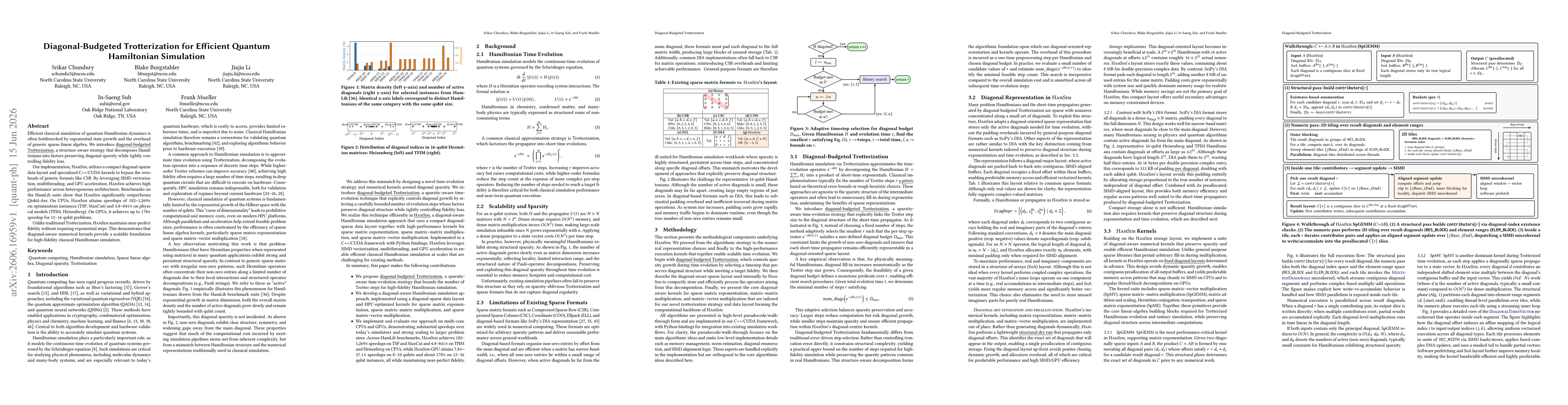 Thumbnail for Diagonal-Budgeted Trotterization for Efficient Quantum Hamiltonian Simulation