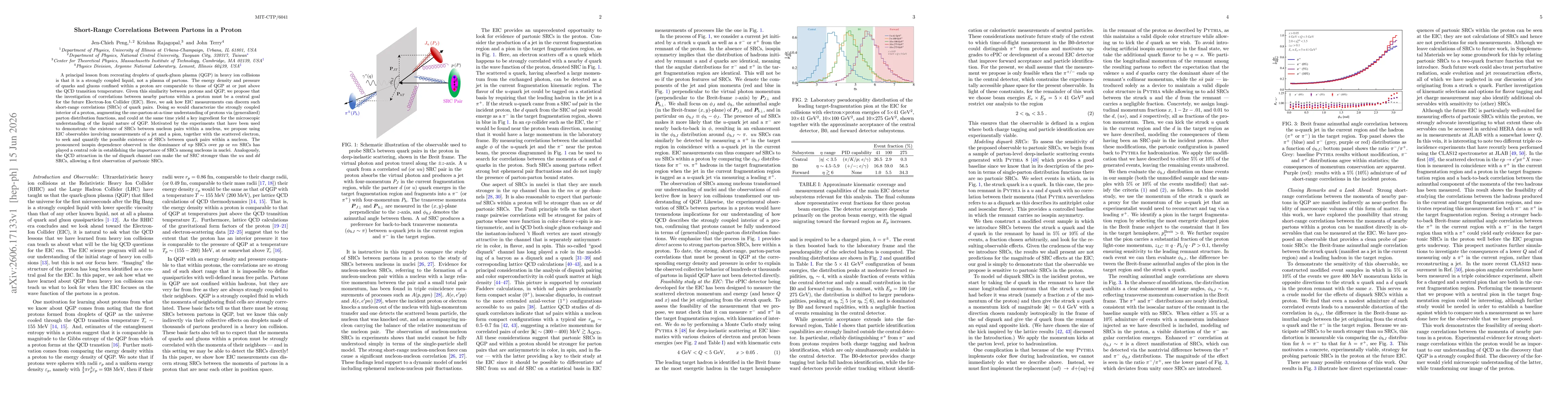 Thumbnail for Short-Range Correlations Between Partons in a Proton