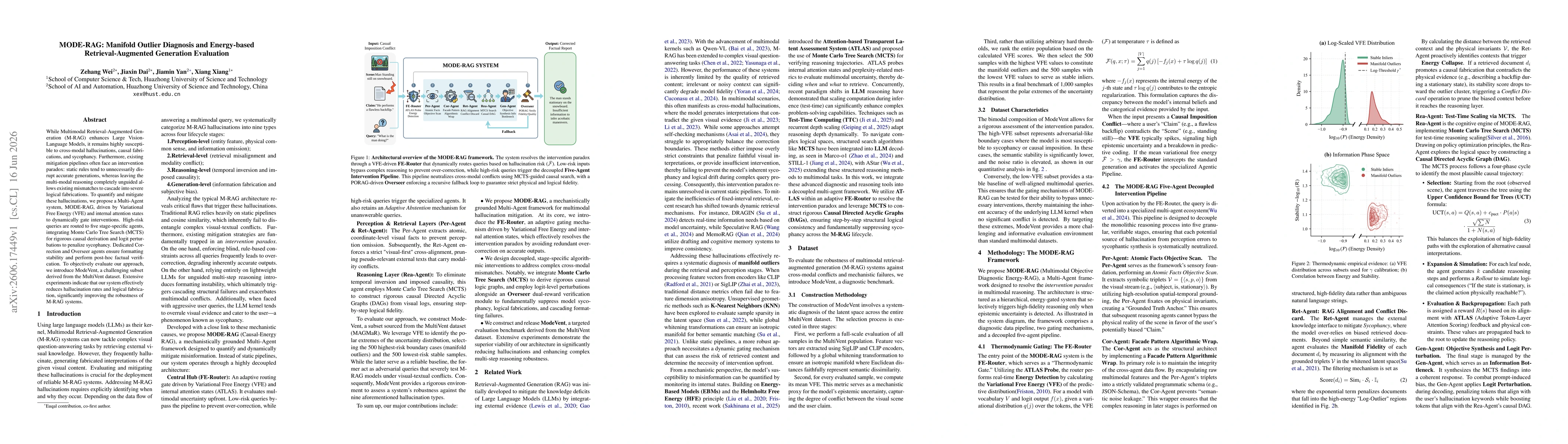 Thumbnail for MODE-RAG: Manifold Outlier Diagnosis and Energy-based Retrieval-Augmented Generation Evaluation