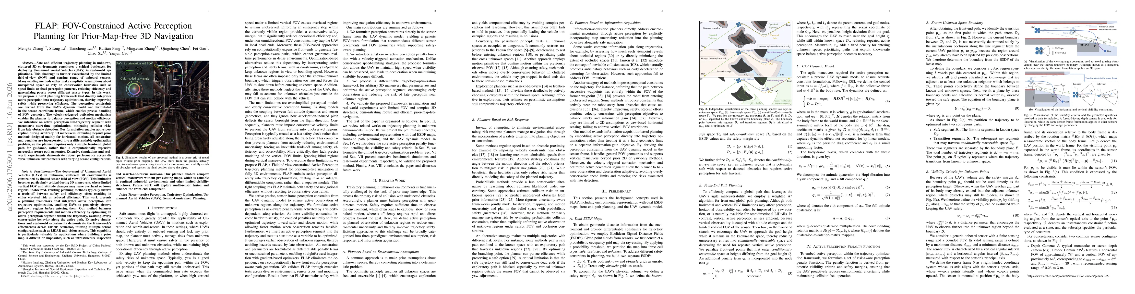 Thumbnail for FLAP: FOV-Constrained Active Perception Planning for Prior-Map-Free 3D Navigation