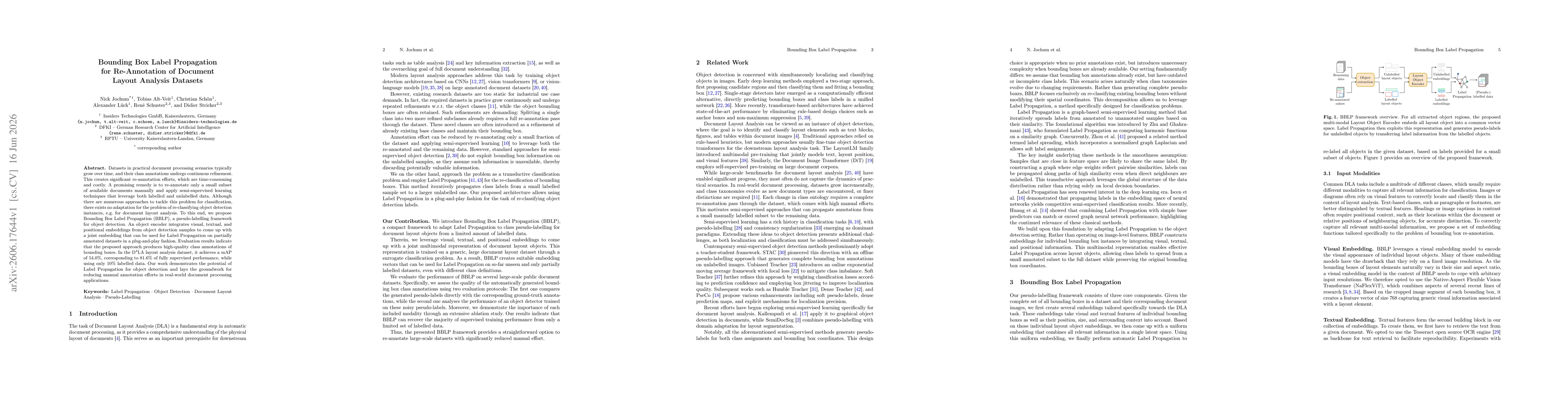 Thumbnail for Bounding Box Label Propagation for Re-Annotation of Document Layout Analysis Datasets