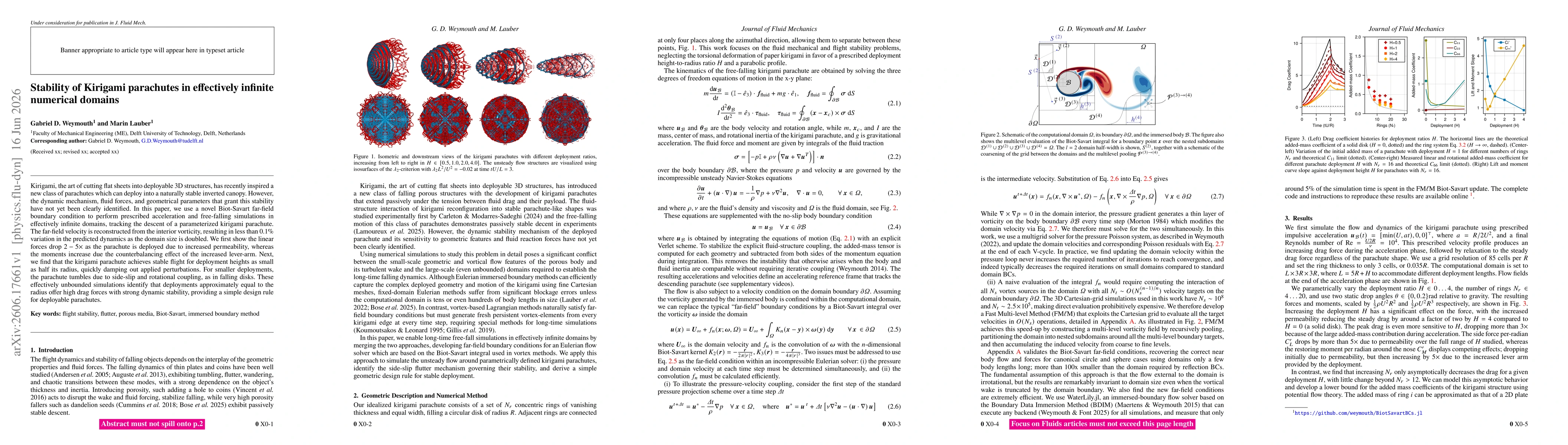Thumbnail for Stability of Kirigami parachutes in effectively infinite numerical domains