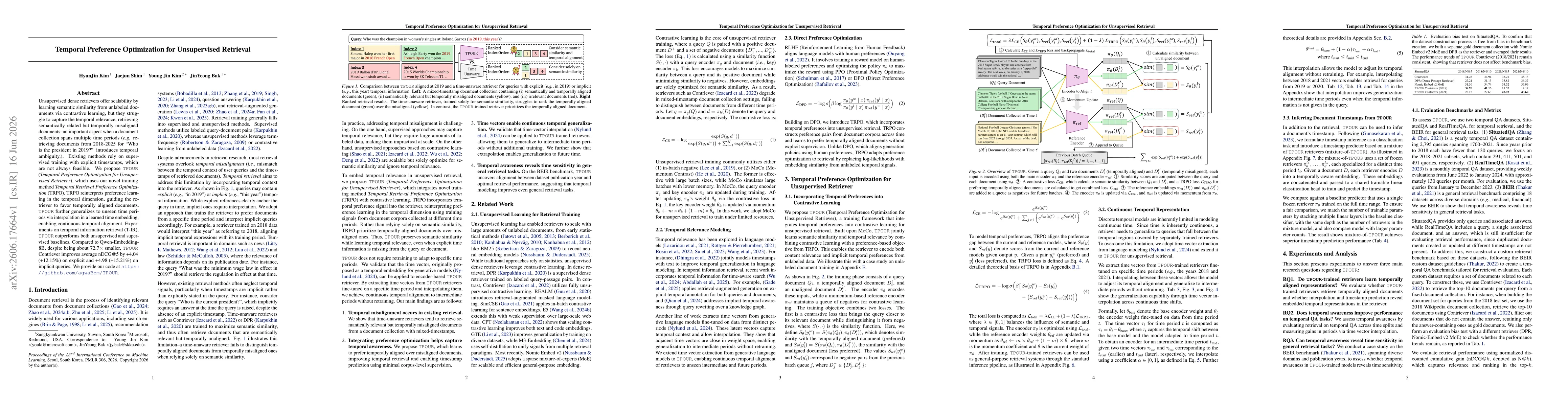 Thumbnail for Temporal Preference Optimization for Unsupervised Retrieval