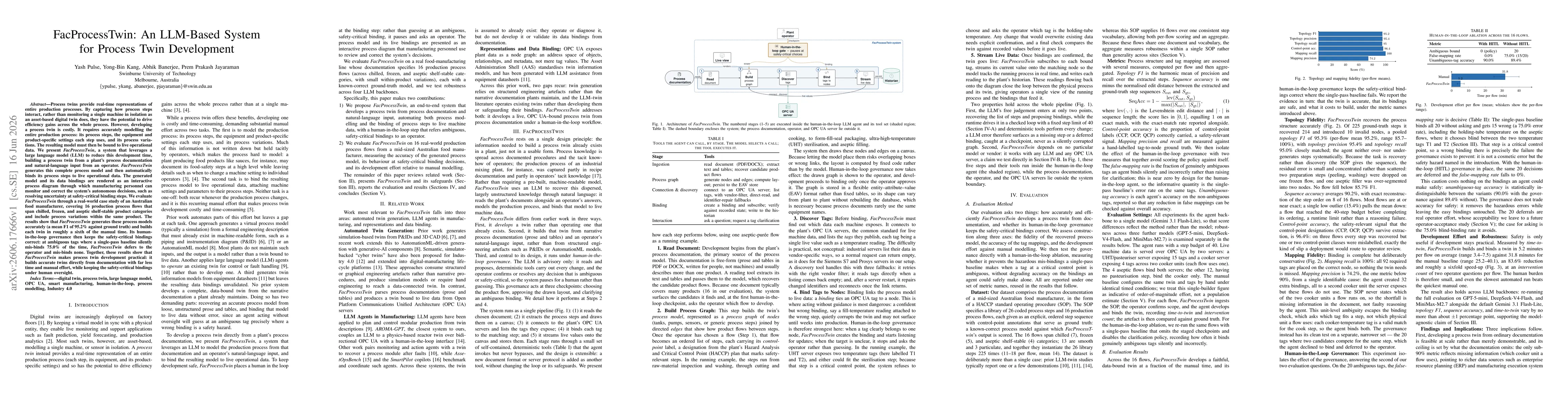 Thumbnail for FacProcessTwin: An LLM-Based System for Process Twin Development