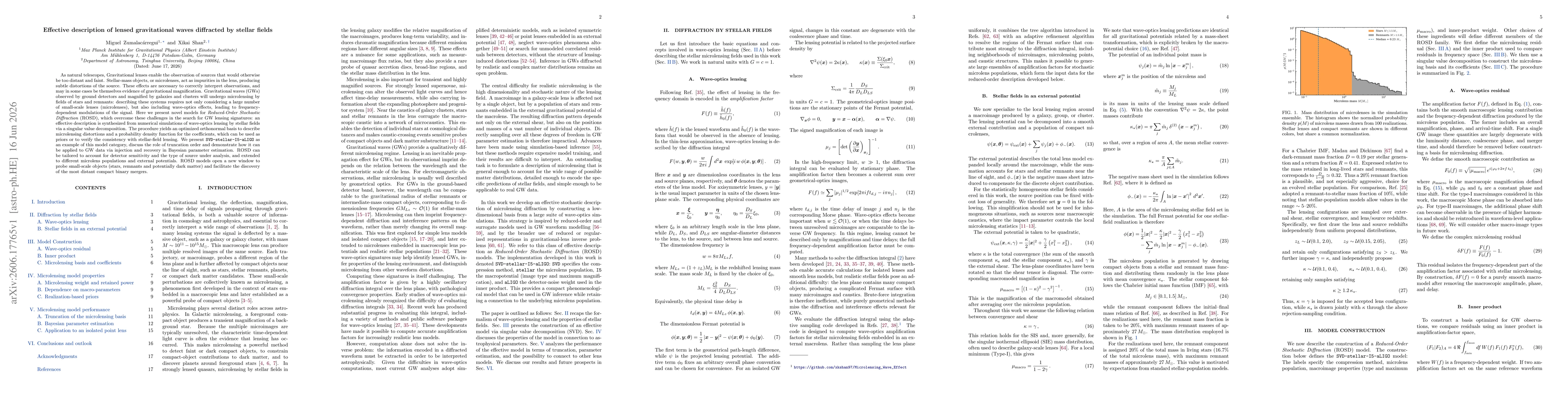 Thumbnail for Effective description of lensed gravitational waves diffracted by stellar fields