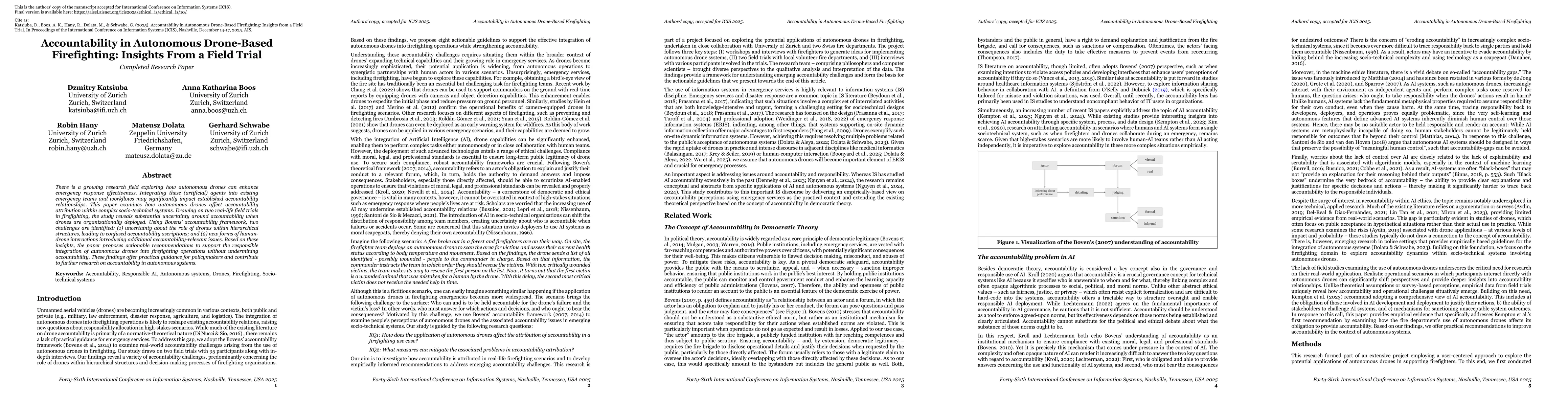 Thumbnail for Accountability in Autonomous Drone-Based Firefighting: Insights From a Field Trial