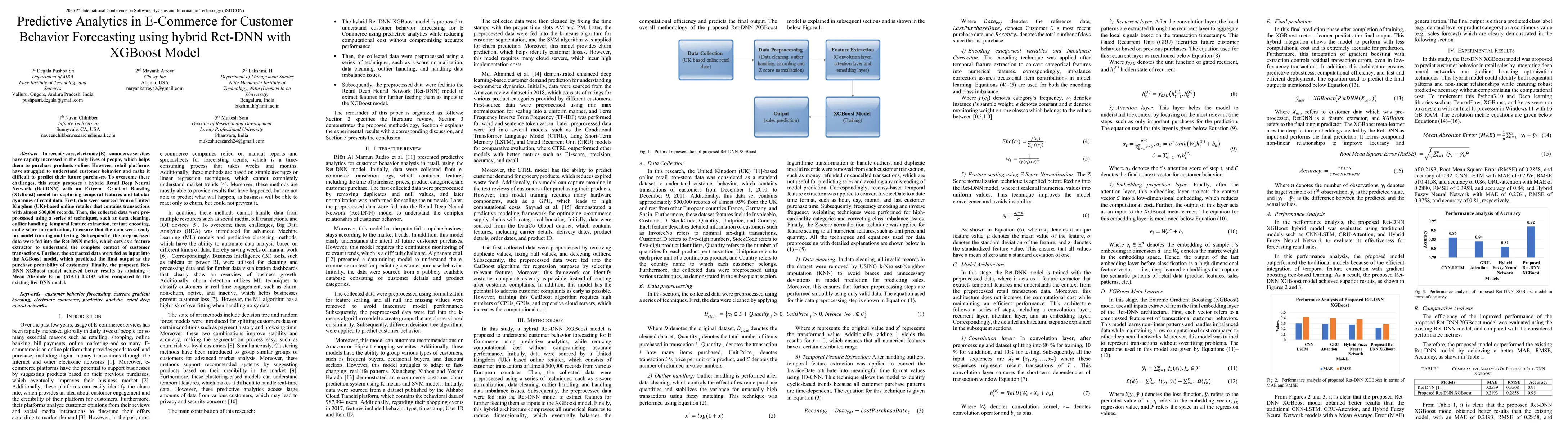 Thumbnail for Predictive Analytics in E-Commerce for CustomerBehavior Forecasting using hybrid Ret-DNN withXGBoost Model