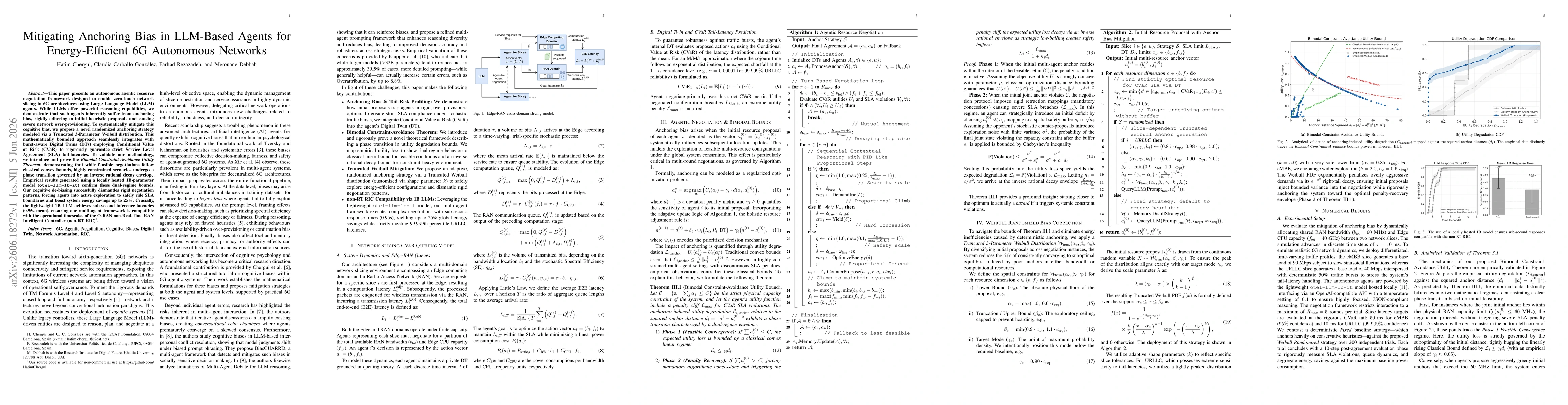Thumbnail for Mitigating Anchoring Bias in LLM-Based Agents for Energy-Efficient 6G Autonomous Networks