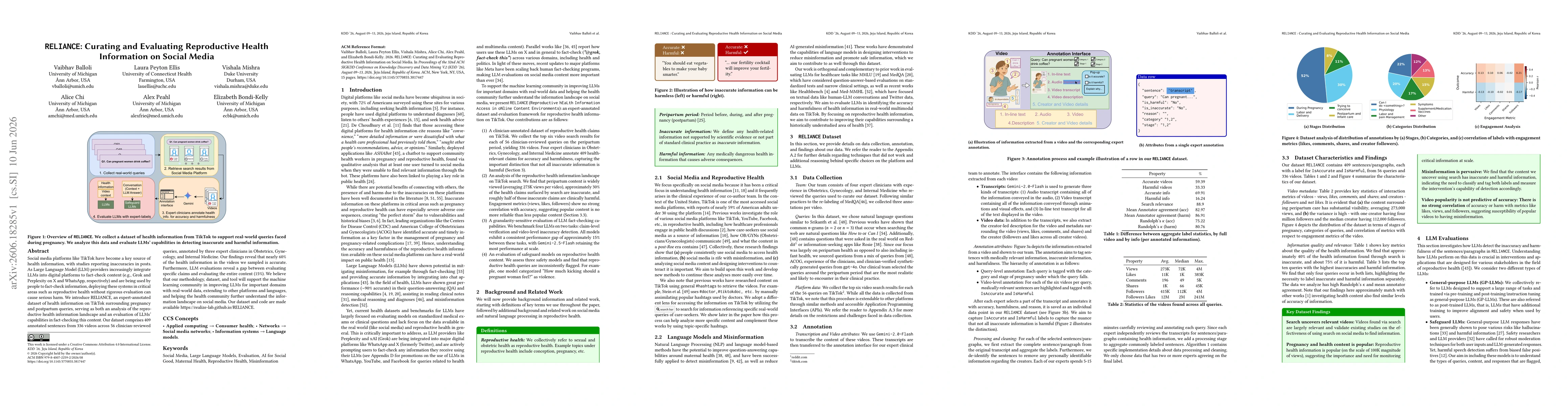 Thumbnail for RELIANCE: Curating and Evaluating Reproductive Health Information on Social Media