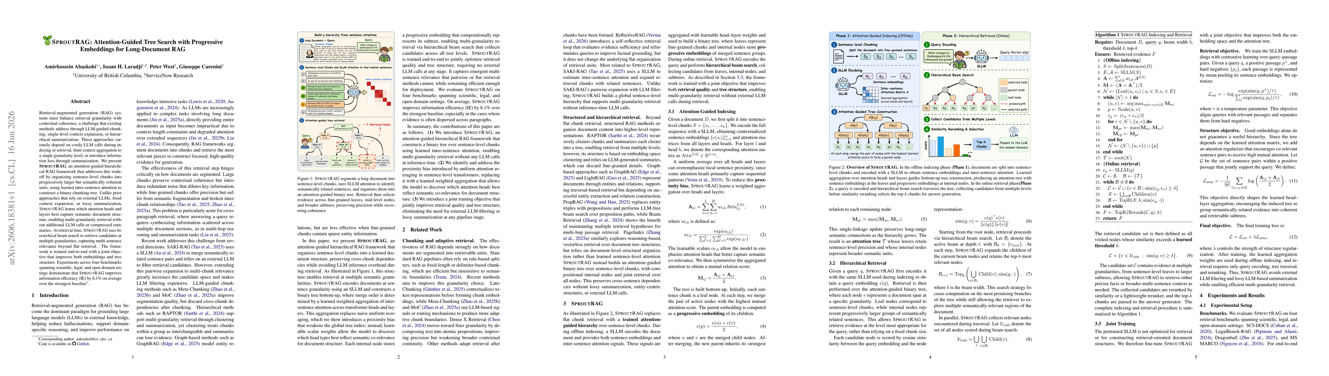 Thumbnail for SproutRAG: Attention-Guided Tree Search with Progressive Embeddings for Long-Document RAG