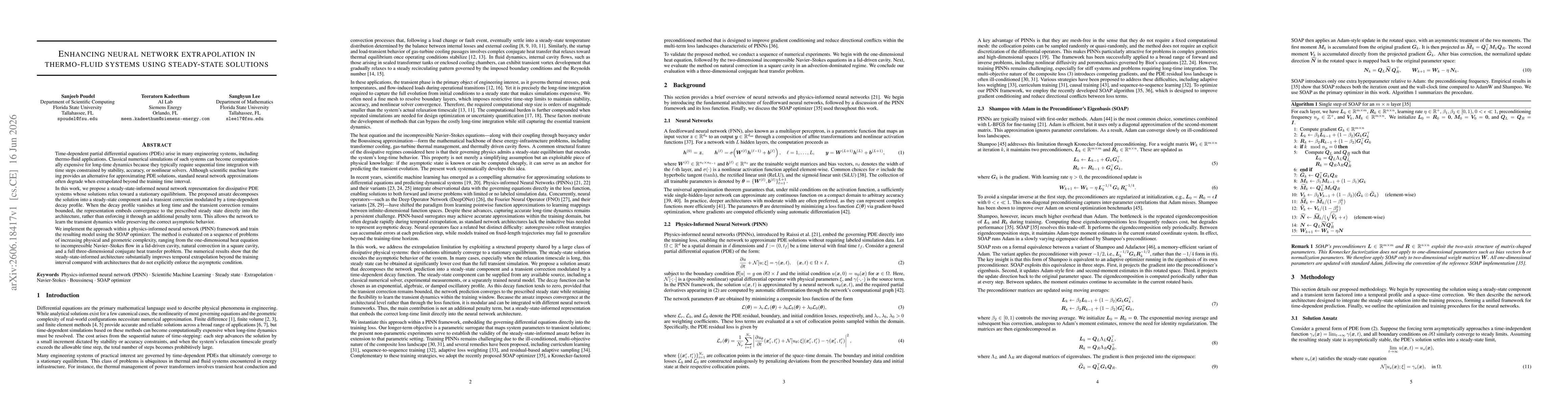 Thumbnail for Enhancing neural network extrapolation in thermo-fluid systems using steady-state solutions