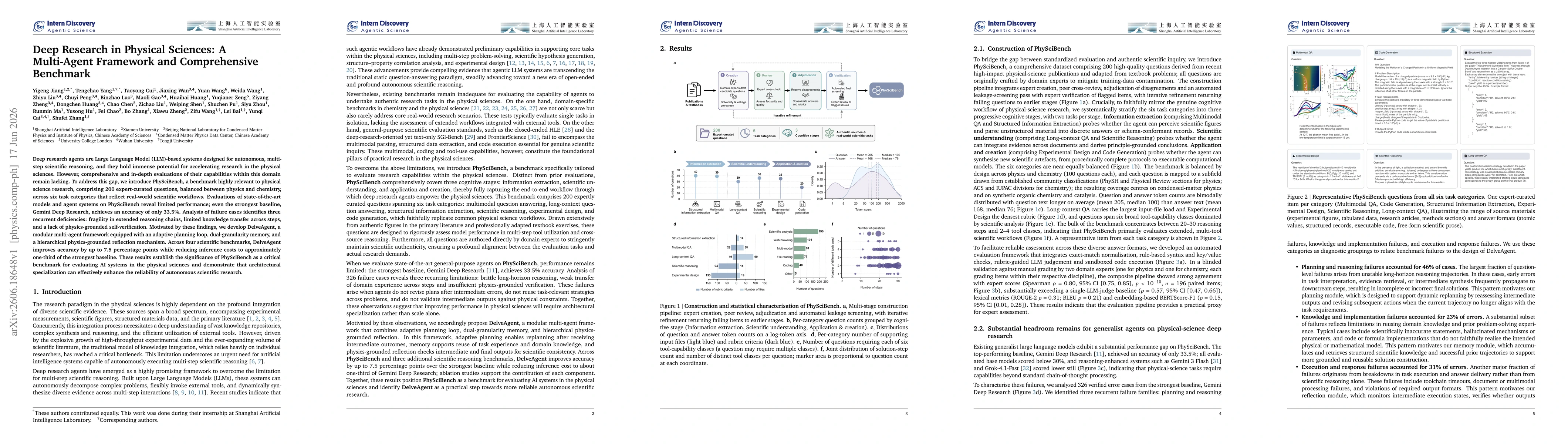 Thumbnail for Deep Research in Physical Sciences: A Multi-Agent Framework and Comprehensive Benchmark
