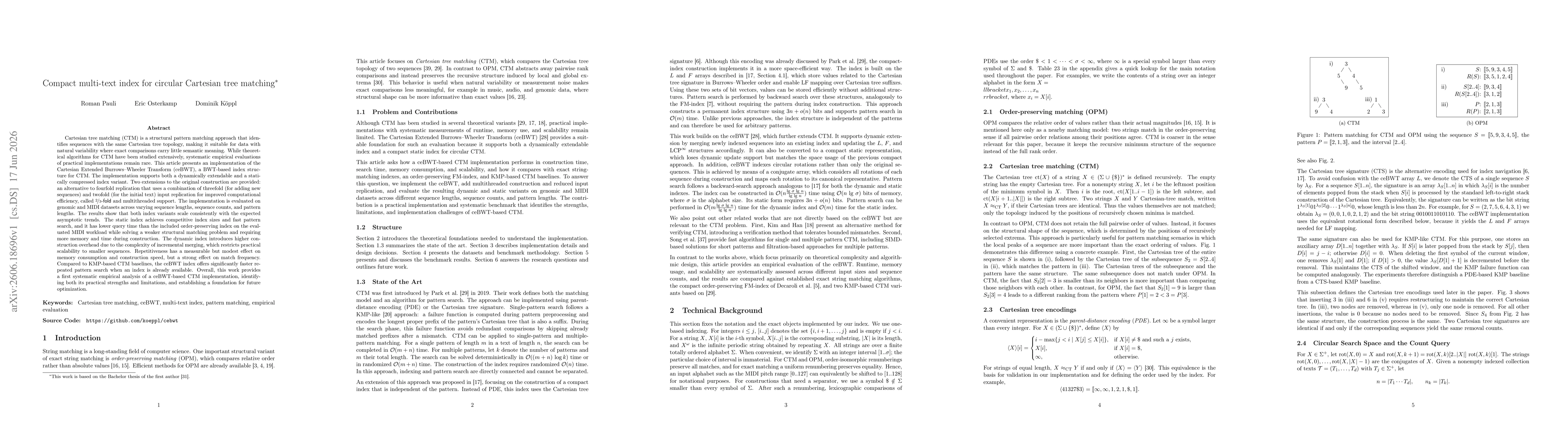 Thumbnail for Compact multi-text index for circular Cartesian tree matching