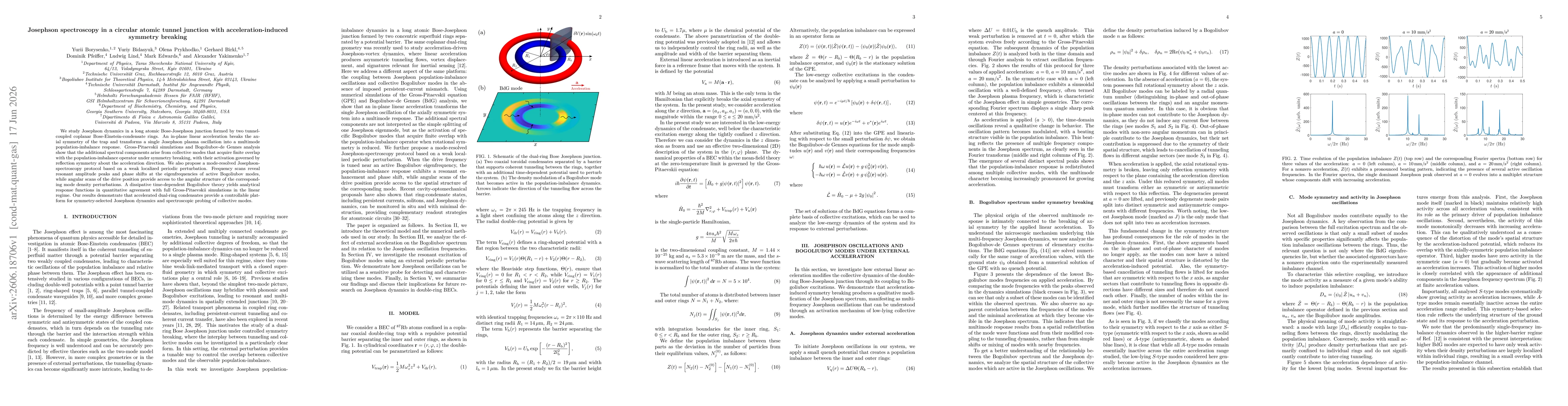 Thumbnail for Josephson spectroscopy in a circular atomic tunnel junction with acceleration-induced symmetry breaking