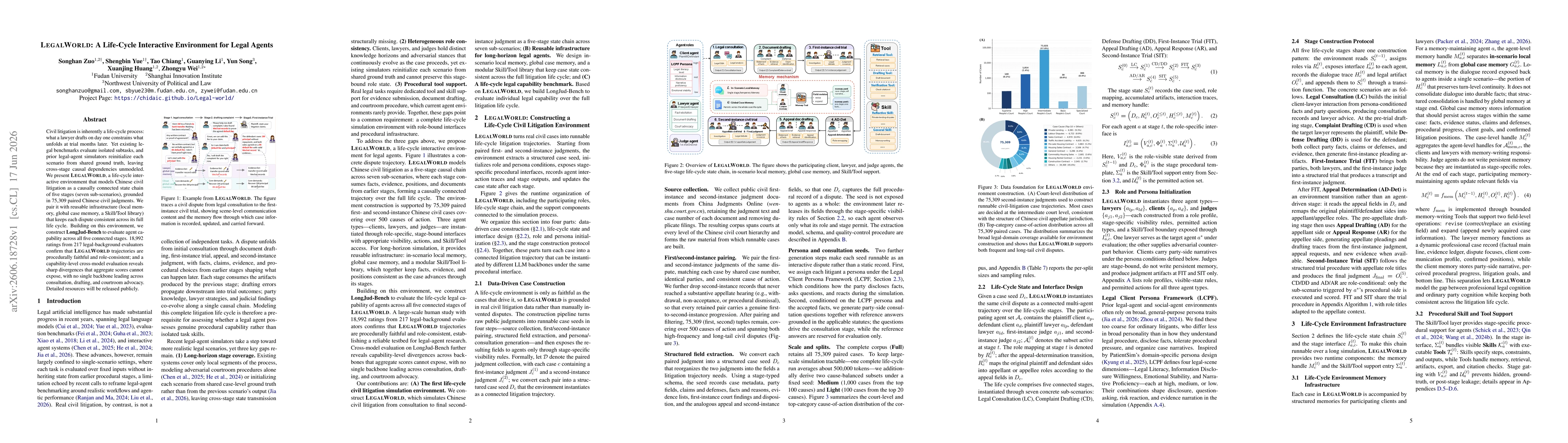 Thumbnail for LegalWorld: A Life-Cycle Interactive Environment for Legal Agents