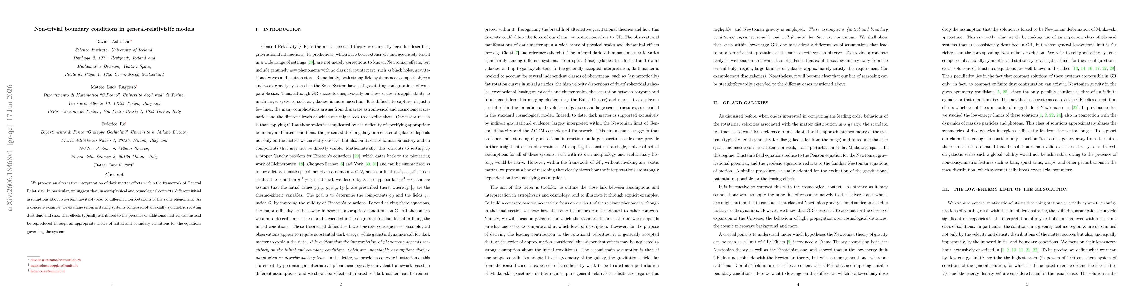 Thumbnail for Non-trivial boundary conditions in general-relativistic models