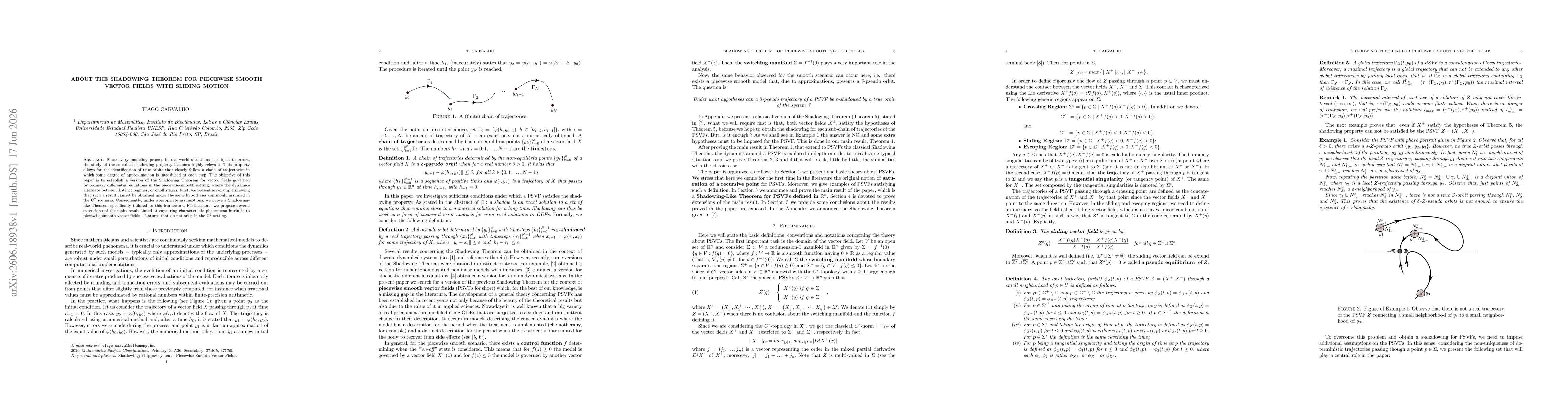 Thumbnail for About the Shadowing Theorem for piecewise smooth vector fields with sliding motion