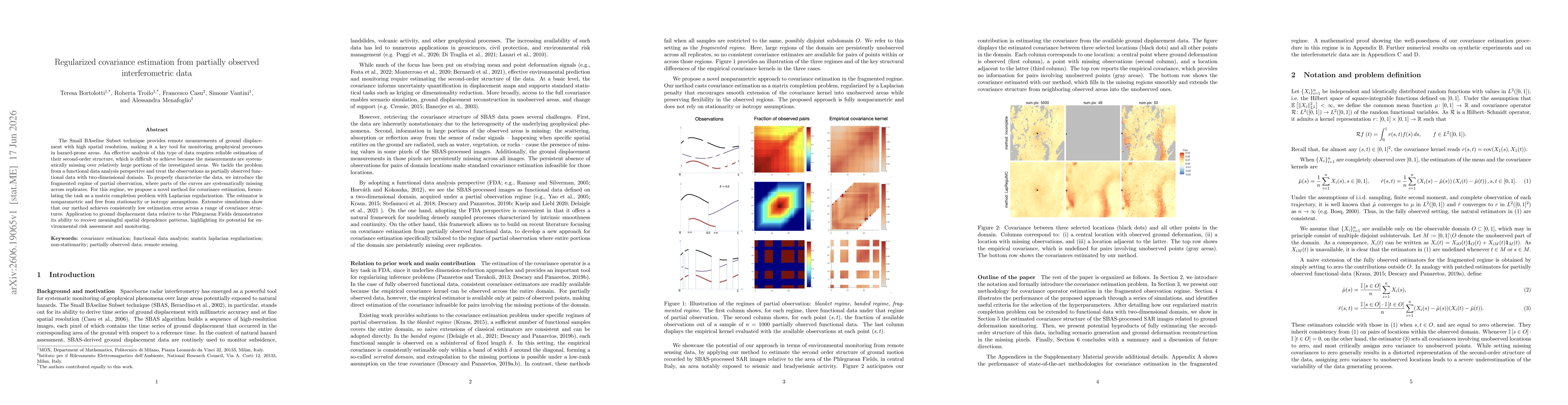 Thumbnail for Regularized covariance estimation from partially observed interferometric data