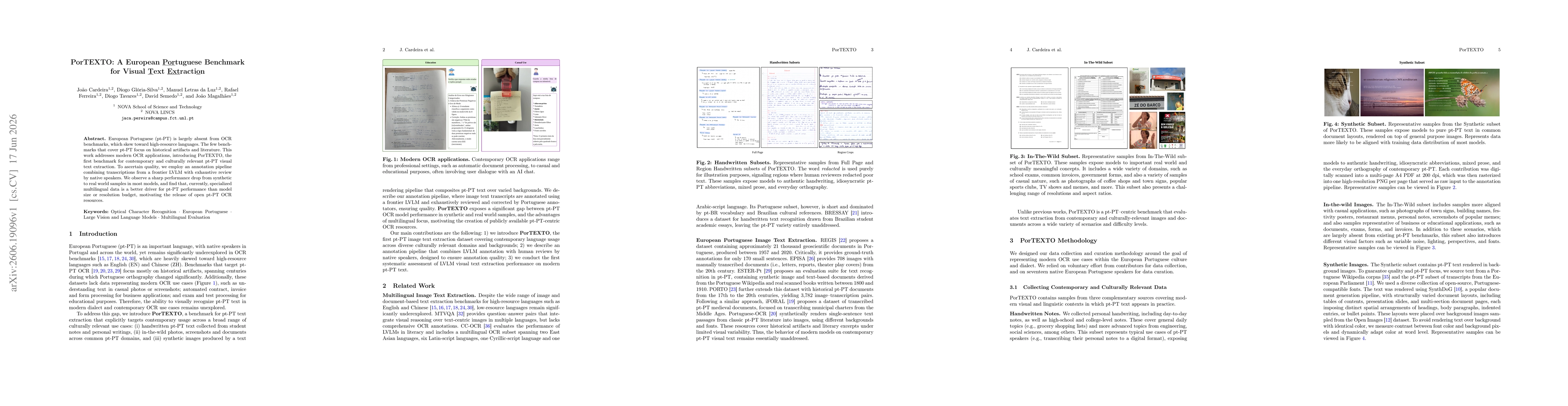 Thumbnail for PorTEXTO: A European Portuguese Benchmark for Visual Text Extraction