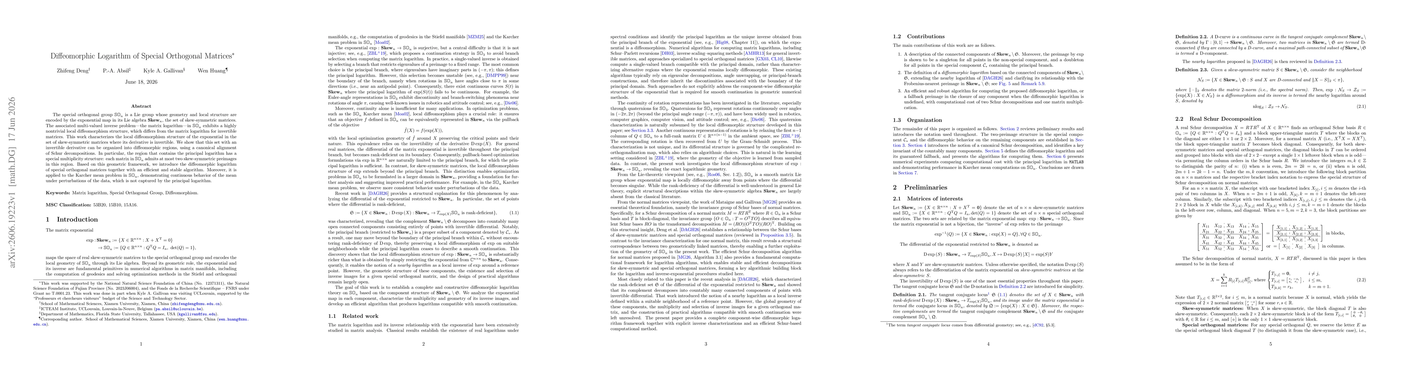 Thumbnail for Diffeomorphic Logarithm of Special Orthogonal Matrices