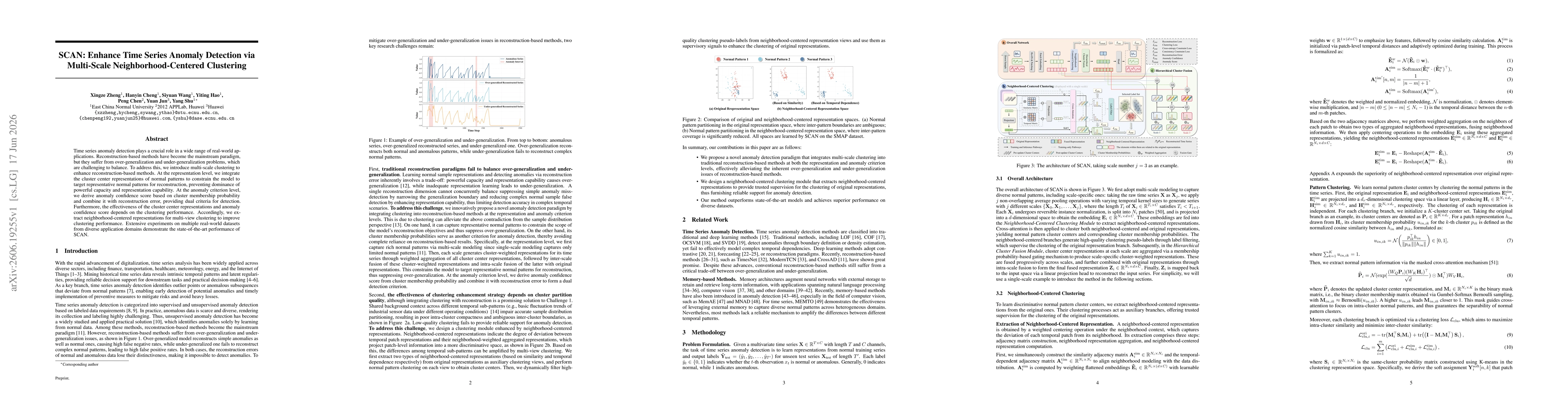 Thumbnail for SCAN: Enhance Time Series Anomaly Detection via Multi-Scale Neighborhood-Centered Clustering