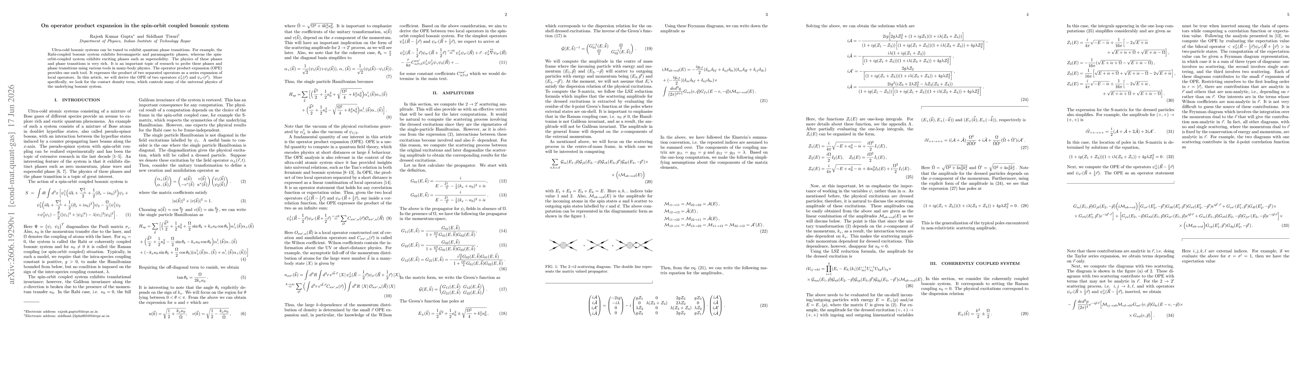 Thumbnail for On operator product expansion in the spin-orbit coupled bosonic system