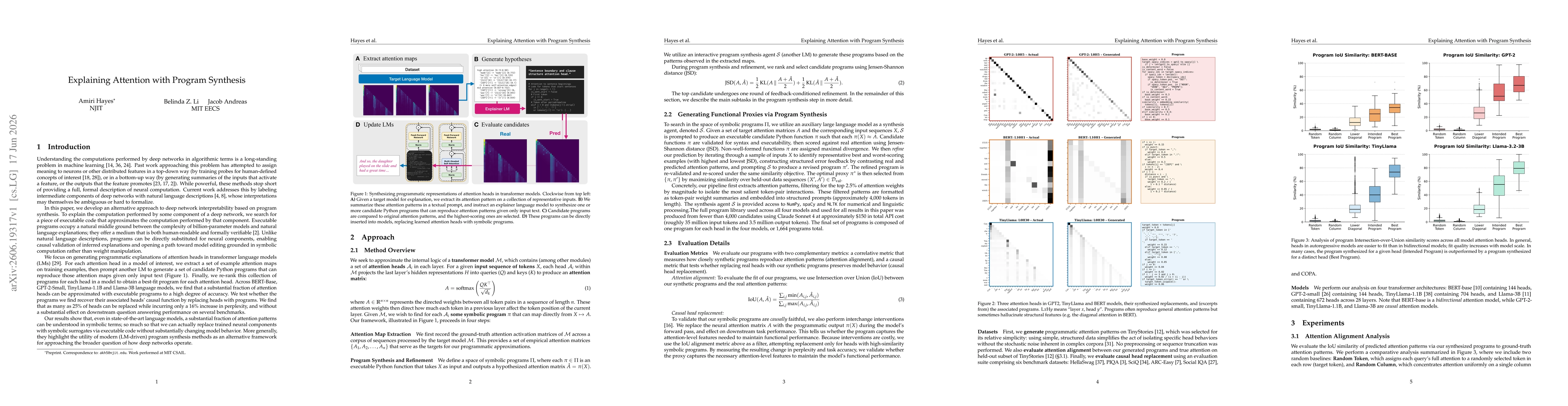Thumbnail for Explaining Attention with Program Synthesis