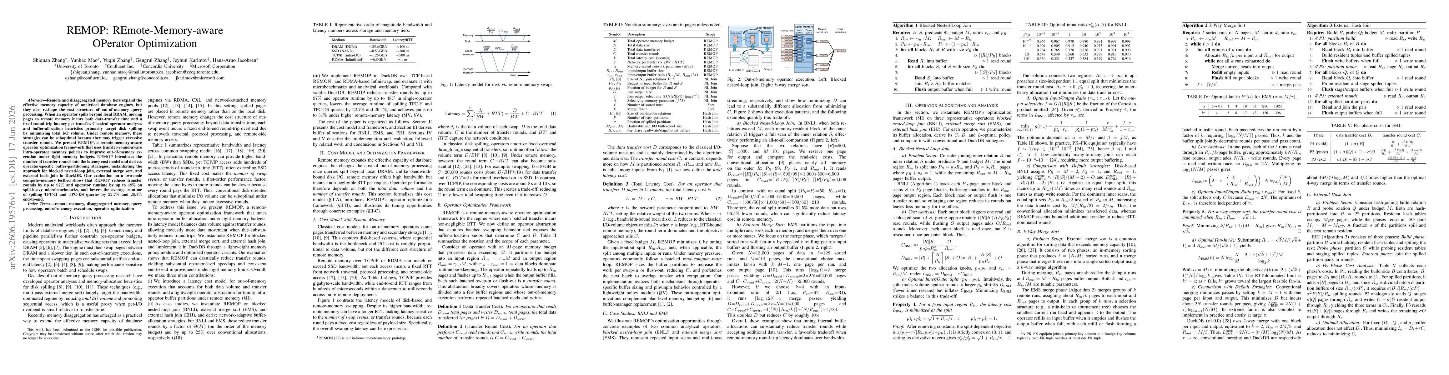 Thumbnail for REMOP: REmote-Memory-aware OPerator Optimization