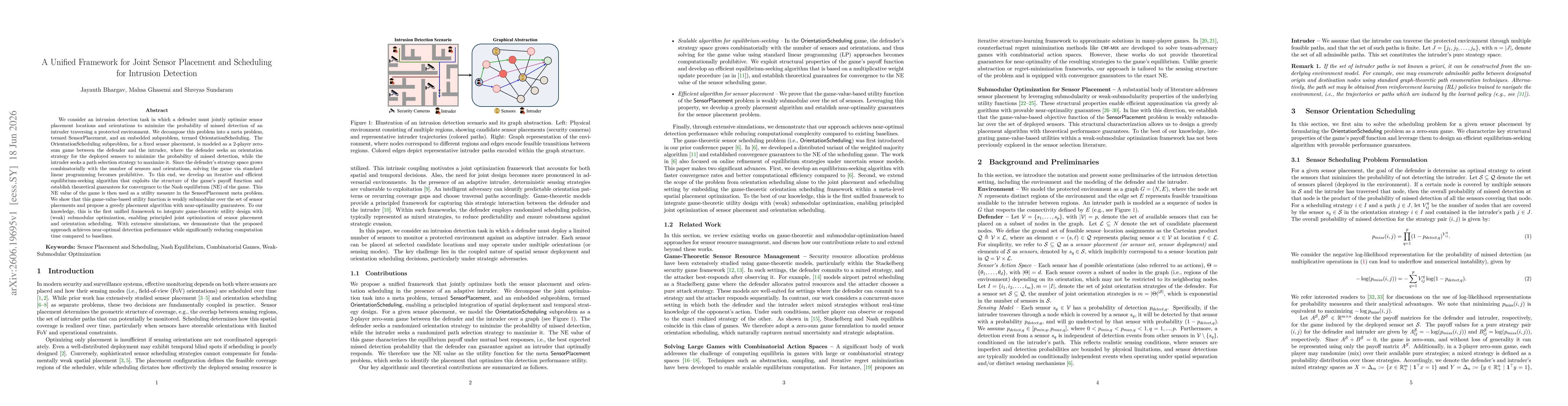 Thumbnail for A Unified Framework for Joint Sensor Placement and Scheduling for Intrusion Detection