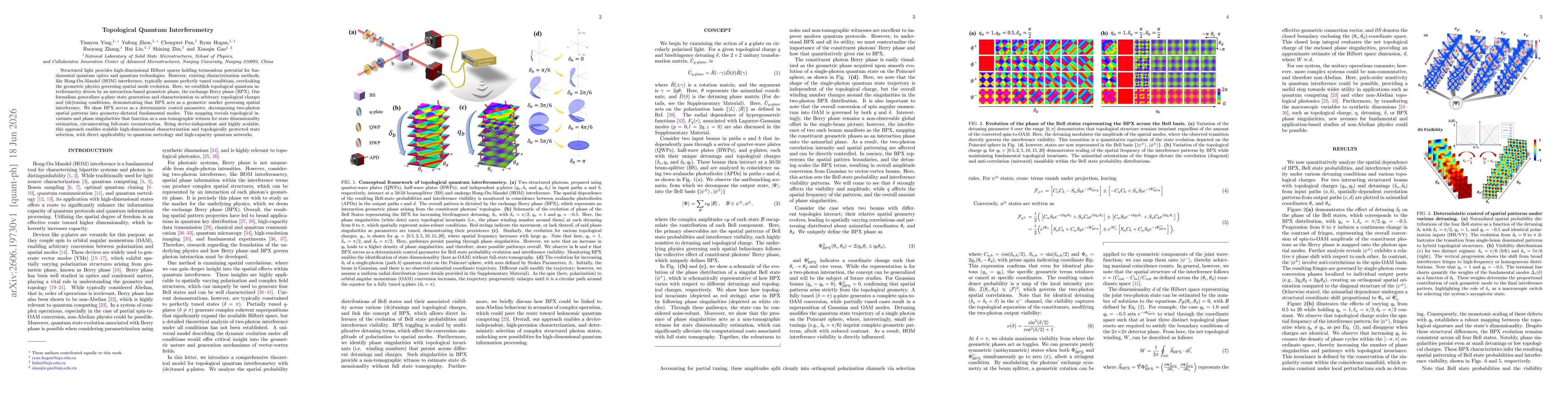 Thumbnail for Topological Quantum Interferometry