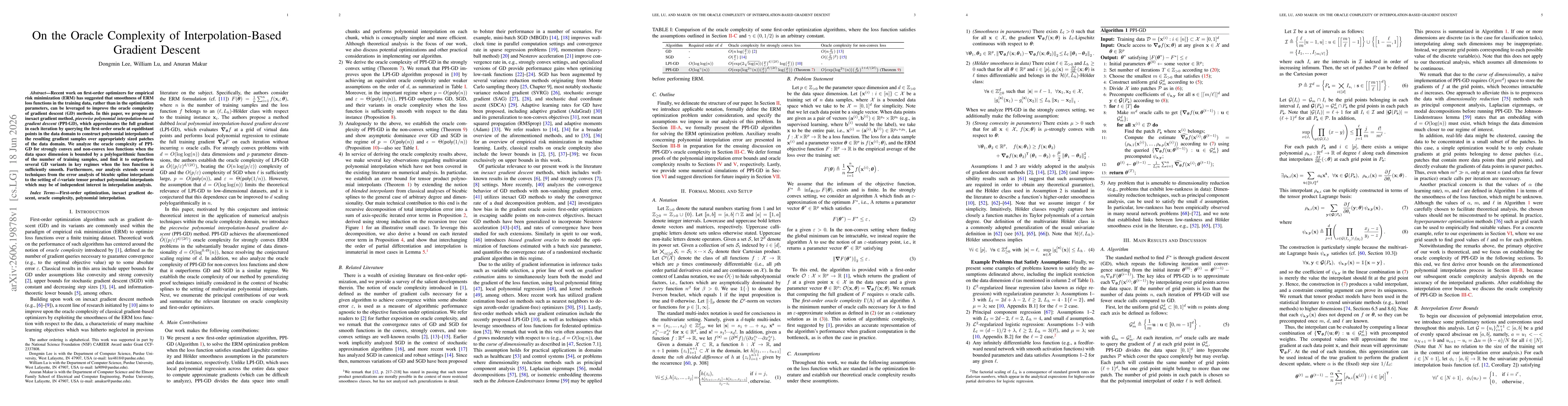 Thumbnail for On the Oracle Complexity of Interpolation-Based Gradient Descent
