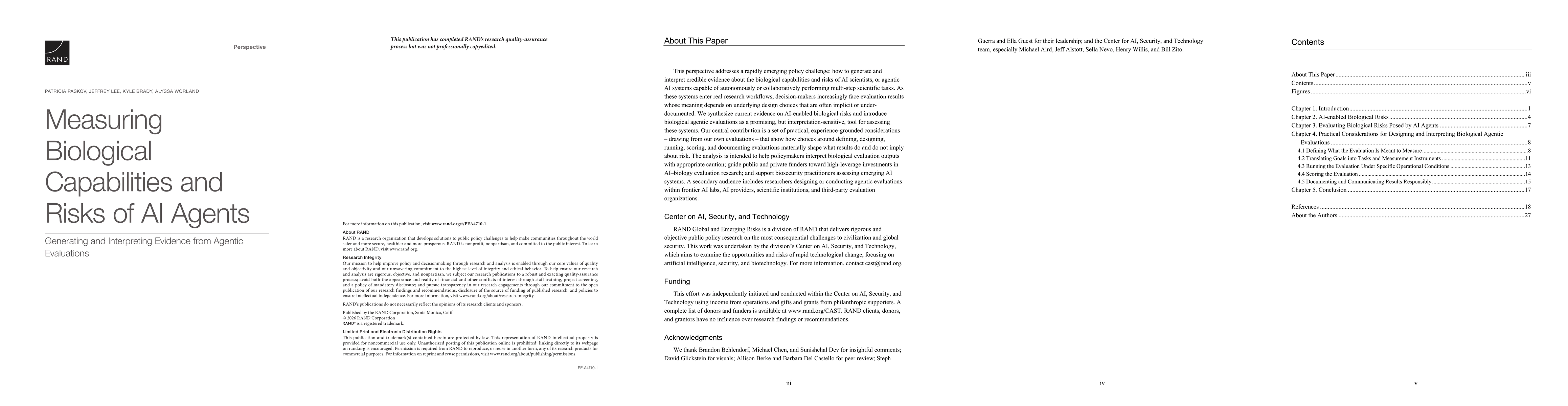 Thumbnail for Measuring Biological Capabilities and Risks of AI Agents