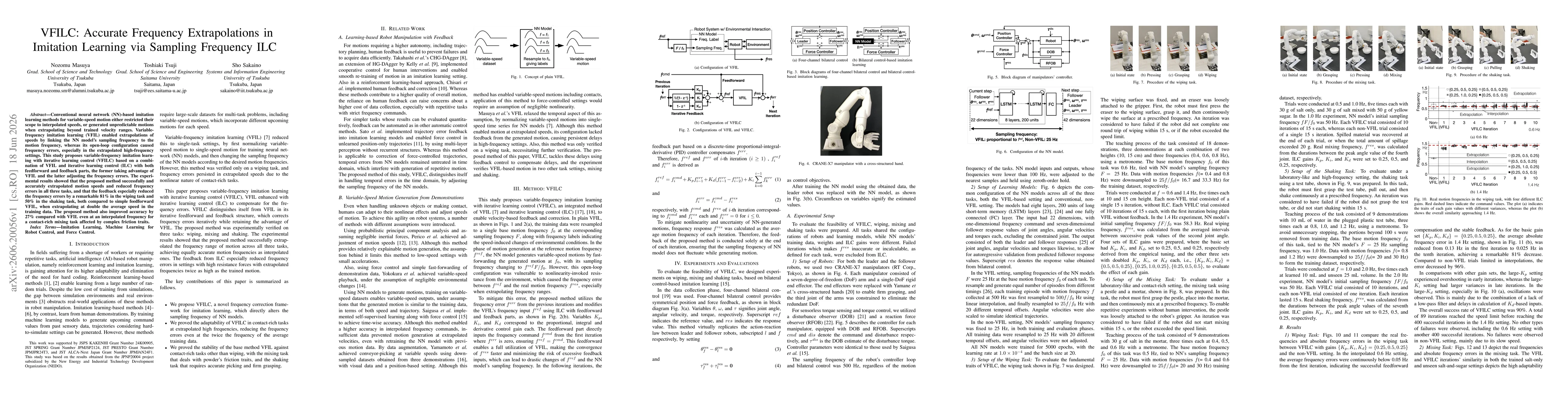 Thumbnail for VFILC: Accurate Frequency Extrapolations in Imitation Learning via Sampling Frequency ILC