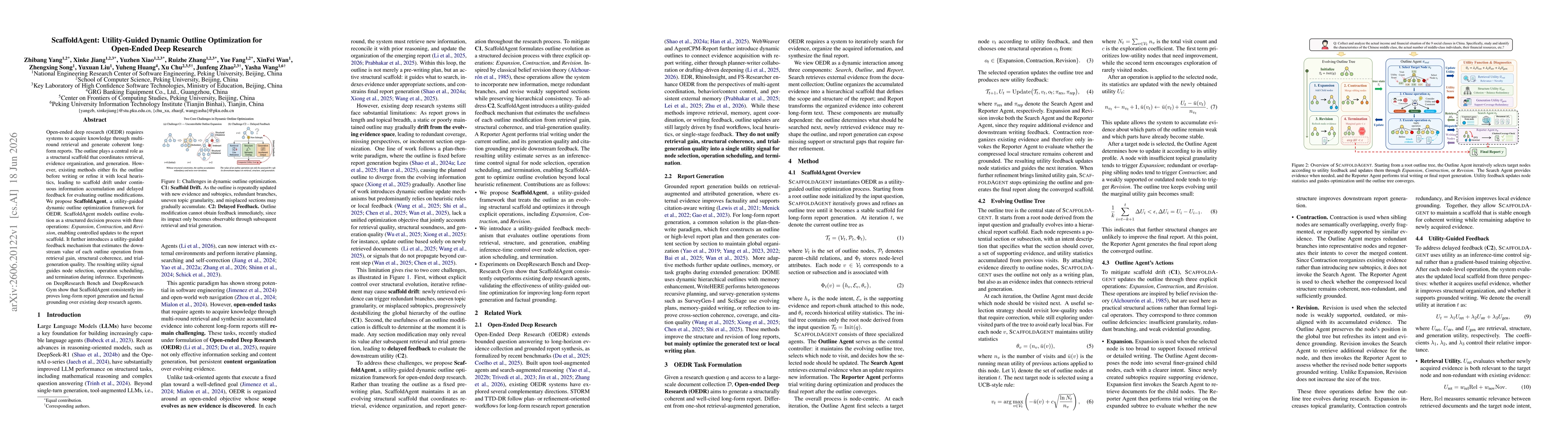 Thumbnail for ScaffoldAgent: Utility-Guided Dynamic Outline Optimization for Open-Ended Deep Research
