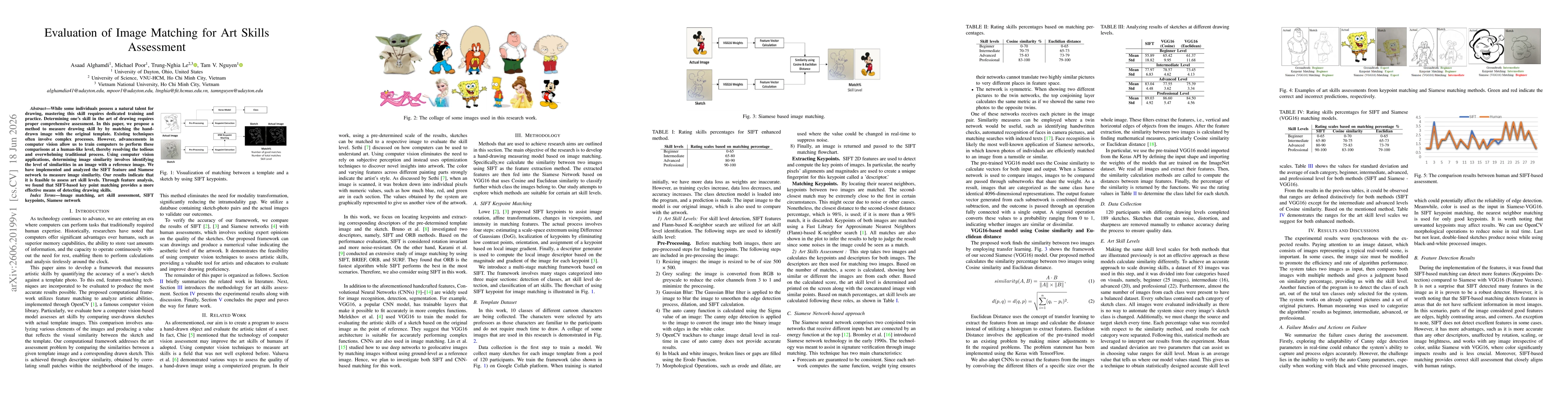 Thumbnail for Evaluation of Image Matching for Art Skills Assessment