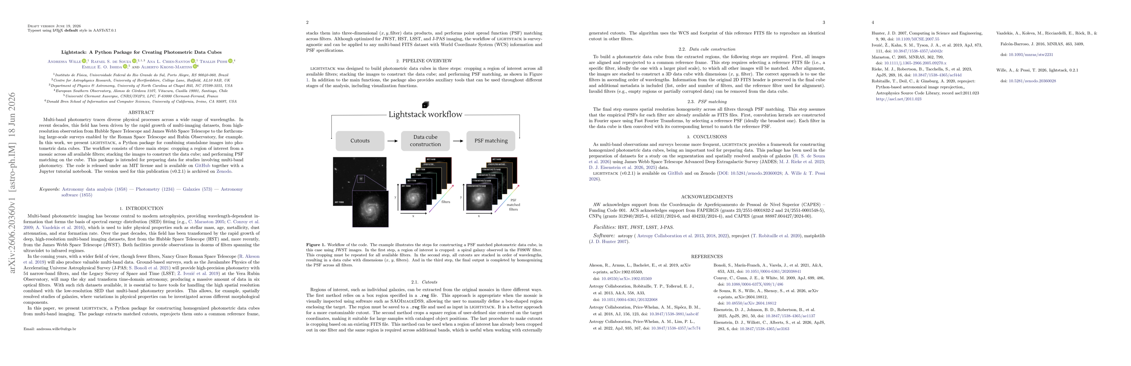 Thumbnail for Lightstack: A Python Package for Creating Photometric Data Cubes
