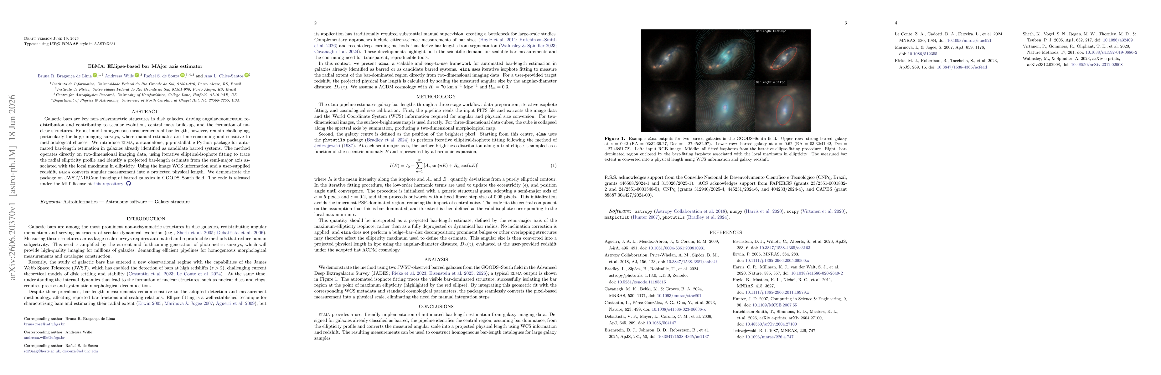 Thumbnail for ELMA: ELlipse-based bar MAjor axis estimator