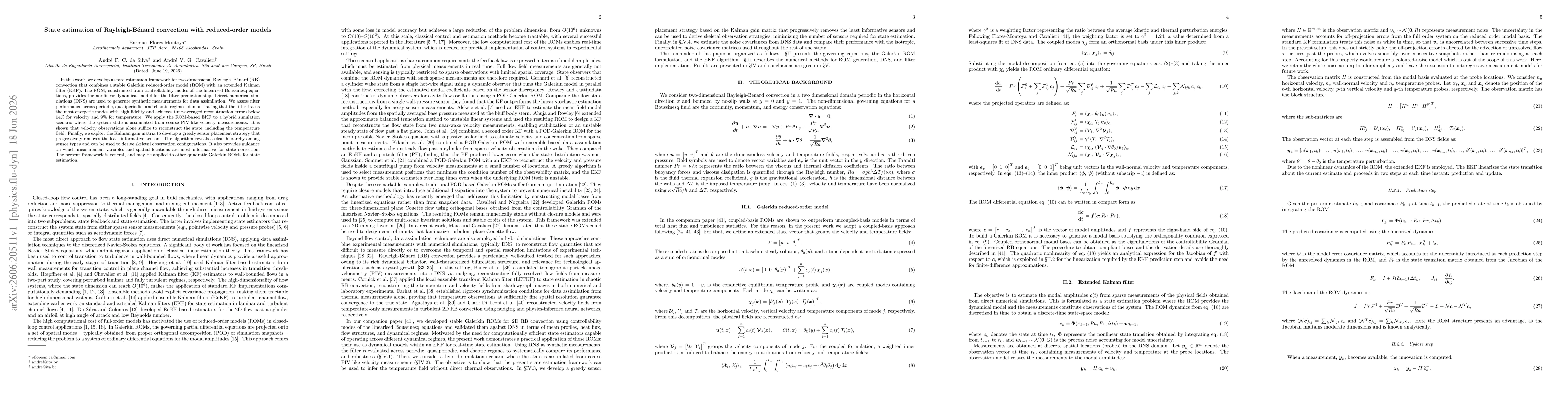 Thumbnail for State estimation of Rayleigh-Bénard convection with reduced-order models