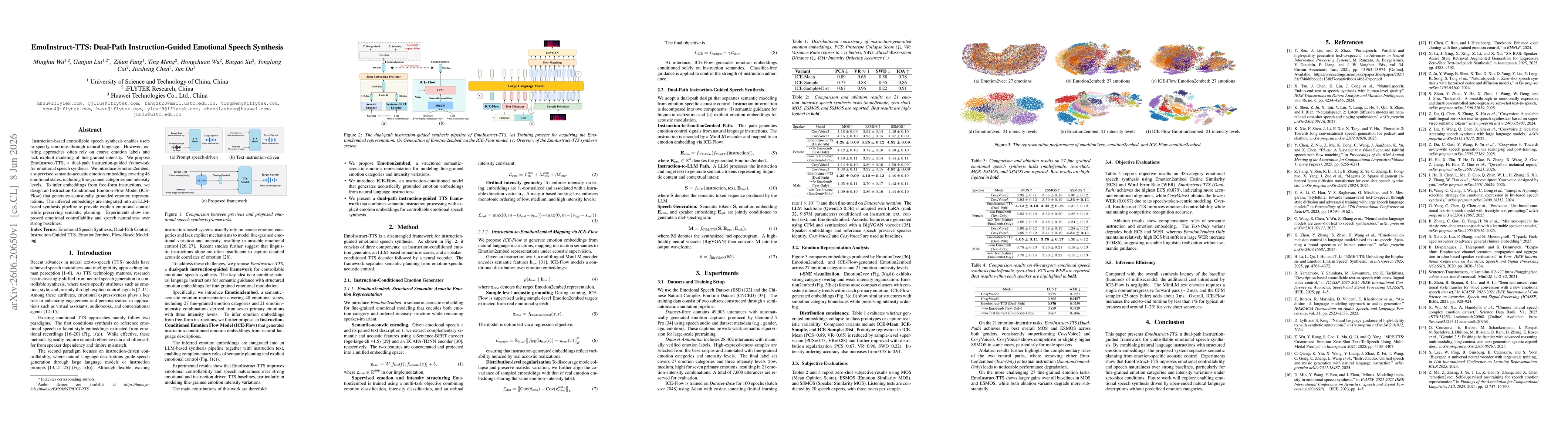 Thumbnail for EmoInstruct-TTS: Dual-Path Instruction-Guided Emotional Speech Synthesis