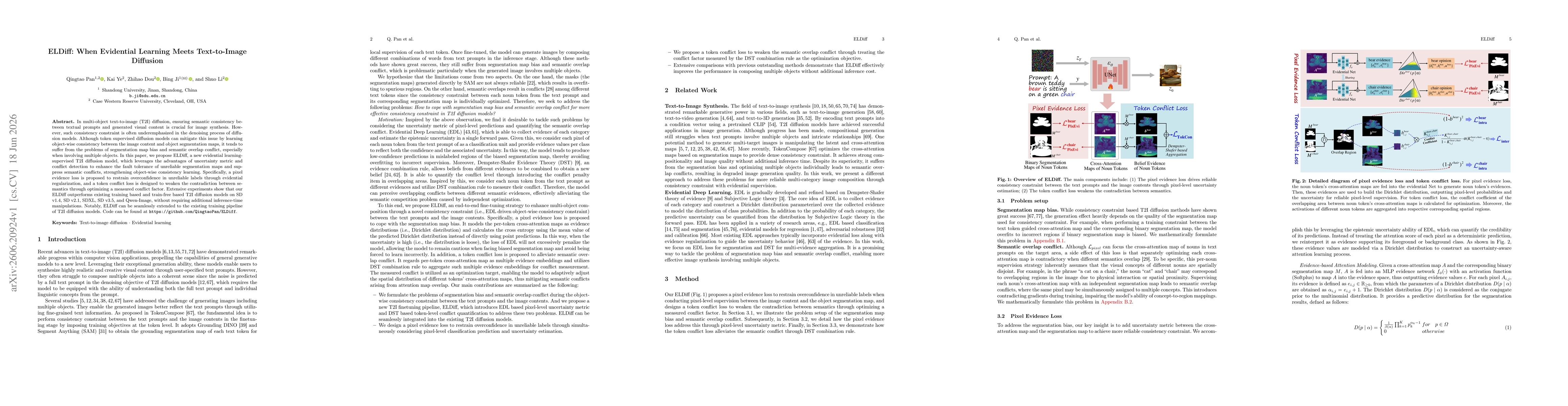 Thumbnail for ELDiff: When Evidential Learning Meets Text-to-Image Diffusion