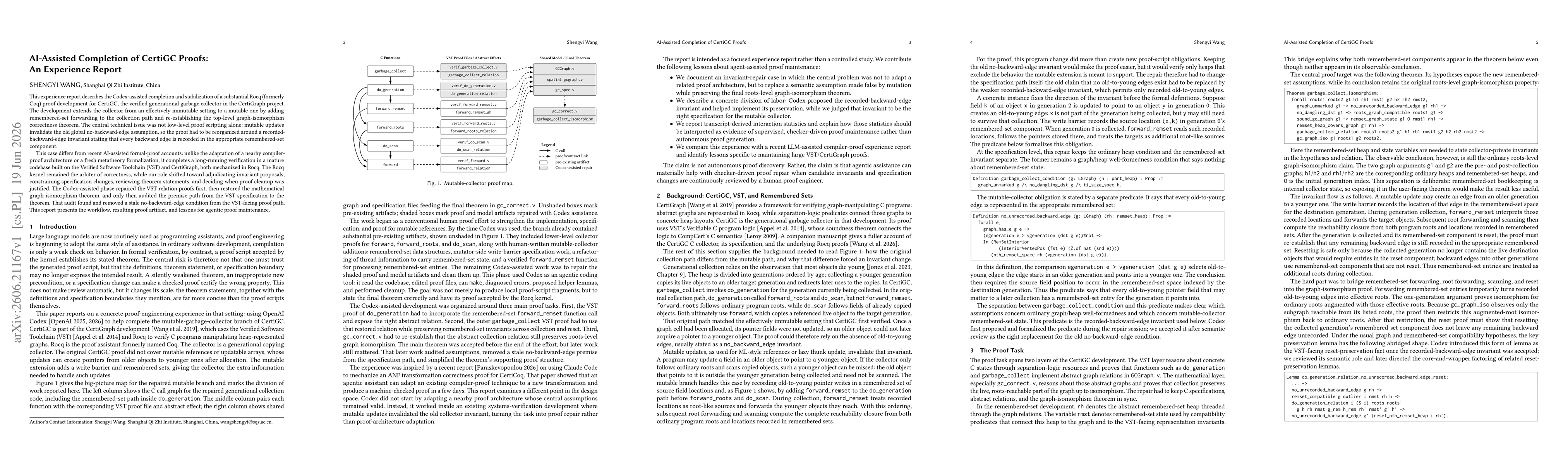 Thumbnail for AI-Assisted Completion of CertiGC Proofs: An Experience Report