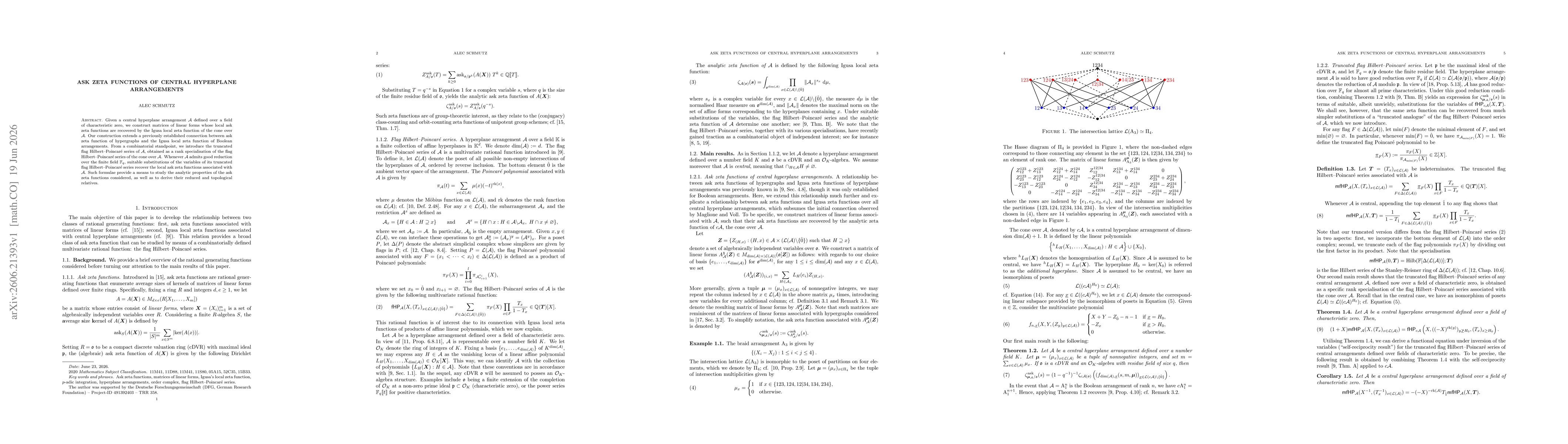 Thumbnail for Ask zeta functions of central hyperplane arrangements