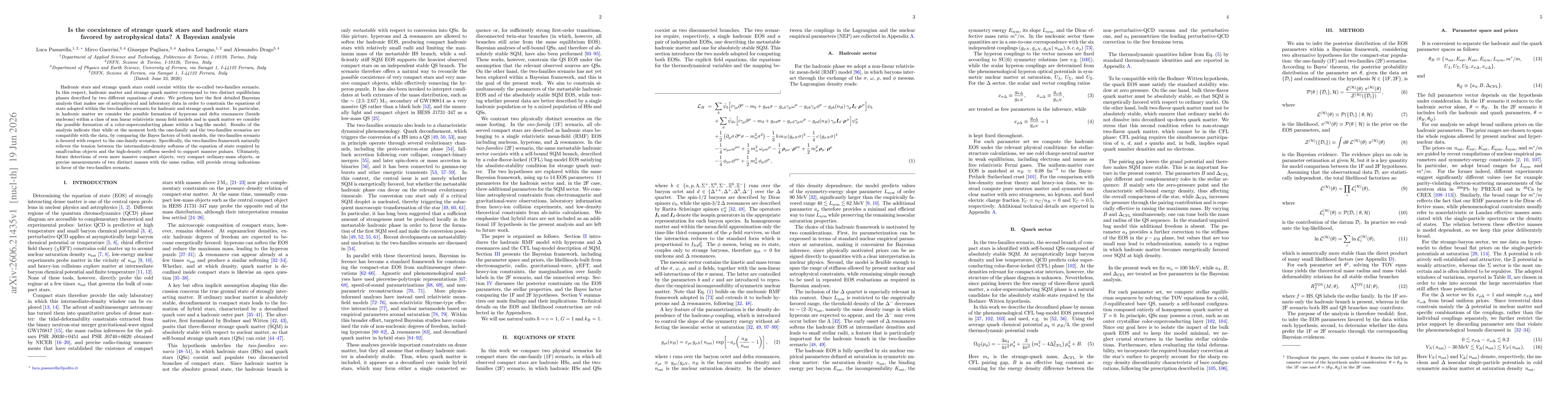 Thumbnail for Is the coexistence of strange quark stars and hadronic stars favored by astrophysical data? A Bayesian analysis