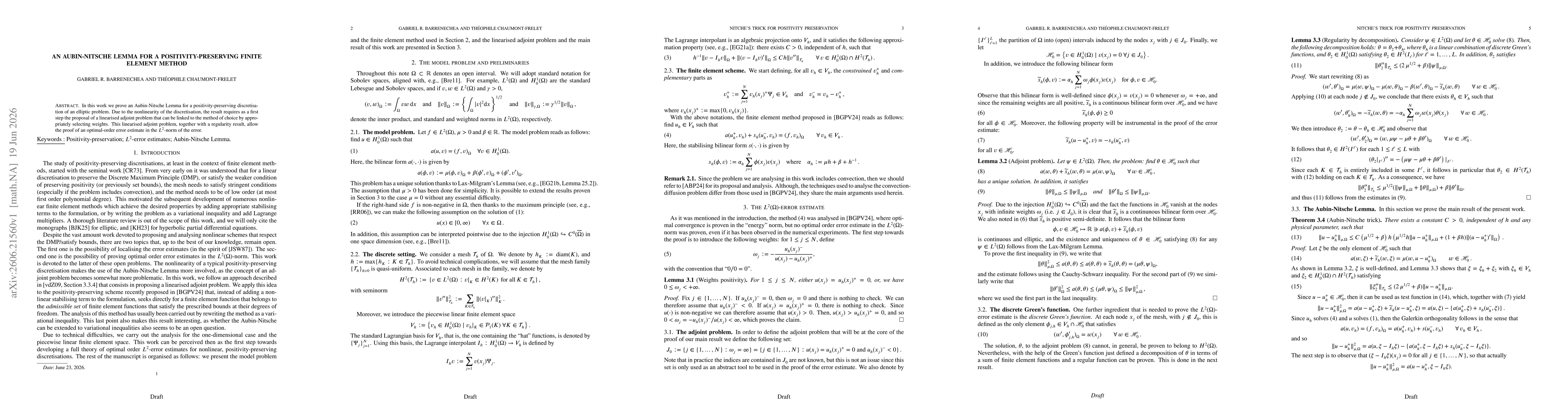 Thumbnail for An Aubin-Nitsche Lemma for a positivity-preserving finite element method