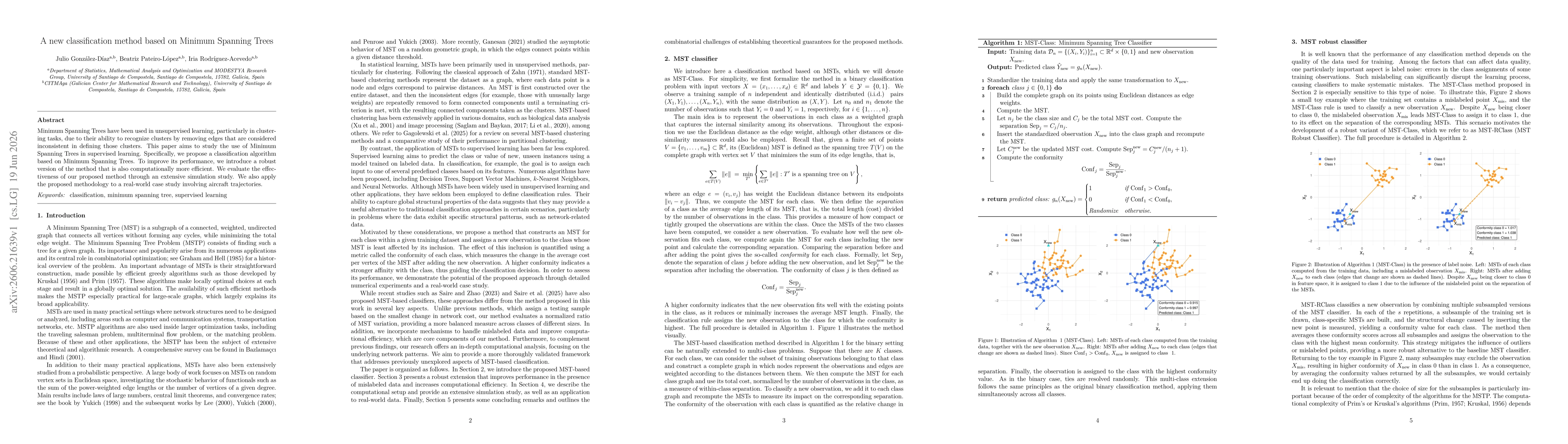 Thumbnail for A new classification method based on Minimum Spanning Trees