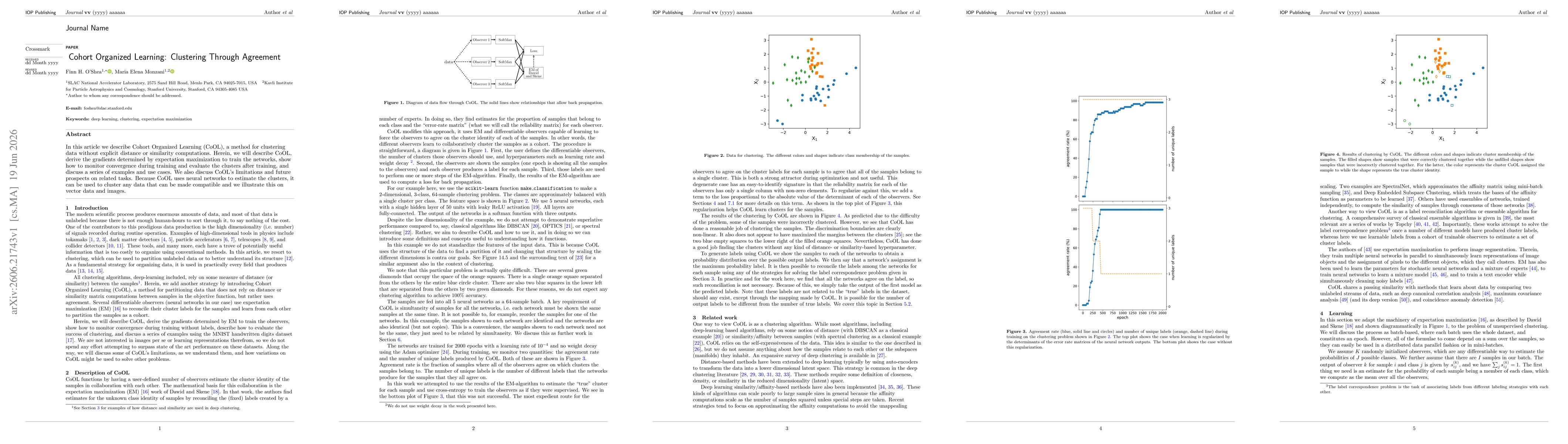 Thumbnail for Cohort Organized Learning: Clustering Through Agreement