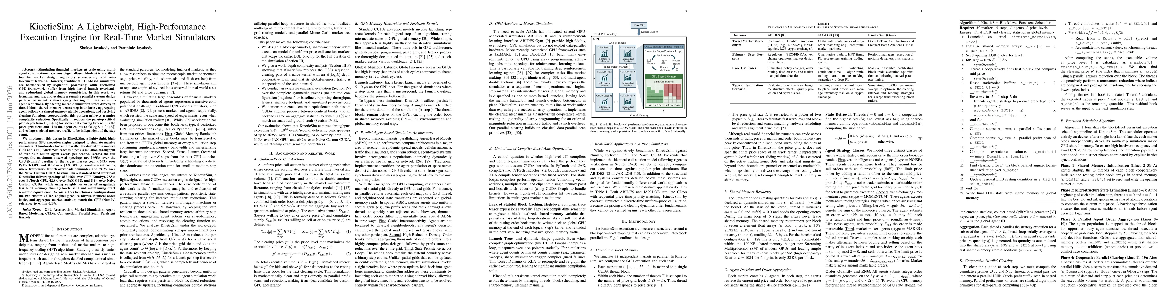 Thumbnail for KineticSim: A Lightweight, High-Performance Execution Engine for Real-Time Market Simulators
