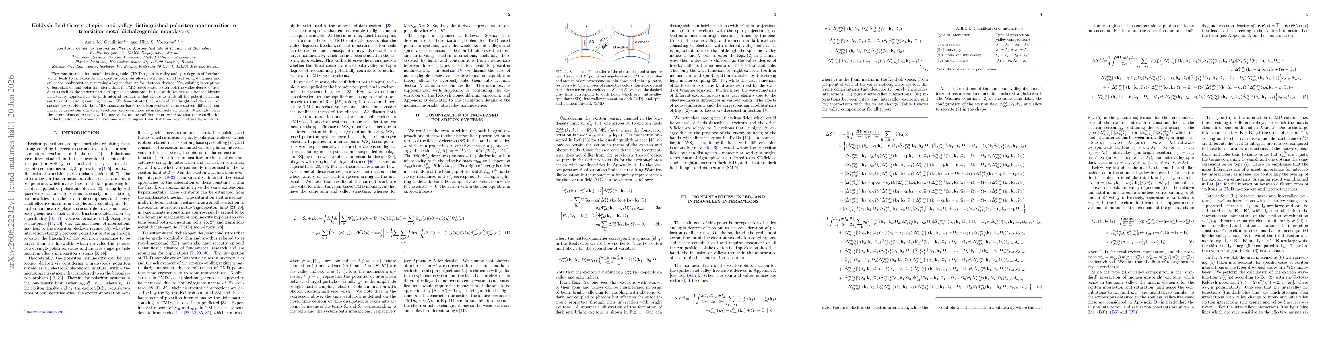 Thumbnail for Keldysh field theory of spin- and valley-distinguished polariton nonlinearities in transition-metal dichalcogenide monolayers
