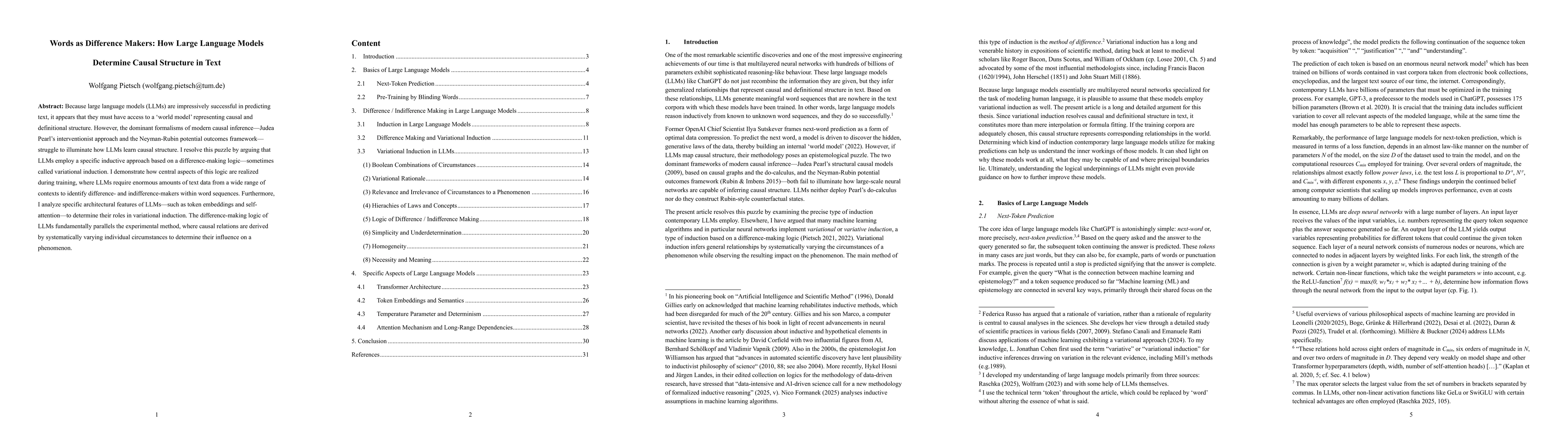 Thumbnail for Words as Difference Makers: How Large Language Models Determine Causal Structure in Text